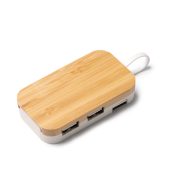 KRUSE USB hub από μπαμπού και ίνες σίτου