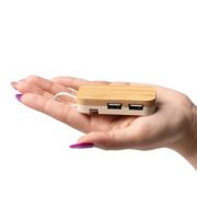 KRUSE USB hub από μπαμπού και ίνες σίτου – όψη 5