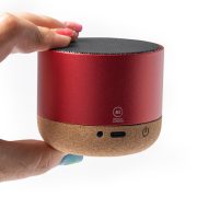 VOXEL ηχείο Bluetooth από ανακυκλωμένο αλουμίνιο και φελλό – όψη 3