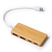 PABLEK USB hub από μπαμπού