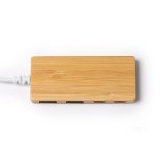 PABLEK USB hub από μπαμπού – όψη 2