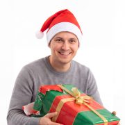 SANTA χριστουγεννιάτικο καπέλο από πολυεστέρα / Φλις – όψη 5