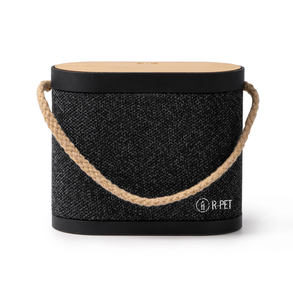 BIANKI ηχείο Bluetooth από μπαμπού και ανακυκλωμένο πολυεστέρα RPET – όψη 2