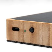 YUNKER ηχείο Bluetooth από ανακυκλωμένο πολυεστέρα RPET και μπαμπού – όψη 3
