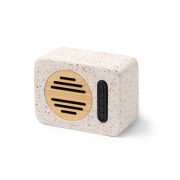 MILER ηχείο Bluetooth από ανακυκλωμένη πέτρα terrazzo και μπαμπού