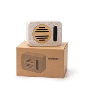 MILER ηχείο Bluetooth από ανακυκλωμένη πέτρα terrazzo και μπαμπού – όψη 6