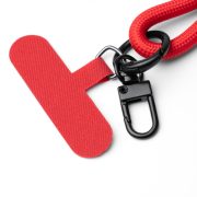 DENKI lanyard με θήκη κάρτας από ανακυκλωμένο νάιλον – όψη 3