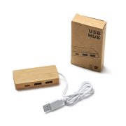NEPTUNE USB hub από bamboo – όψη 3