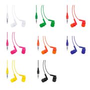 PUNK ακουστικά in-ear με κάλυμμα από PVC – όψη 3