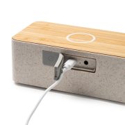 ZATOX ηχείο Bluetooth από ίνες σίτου και φυσικό μπαμπού – όψη 3