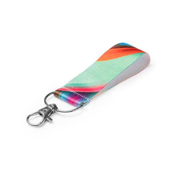 KENDAL lanyard με θήκη κάρτας από πολυεστέρα