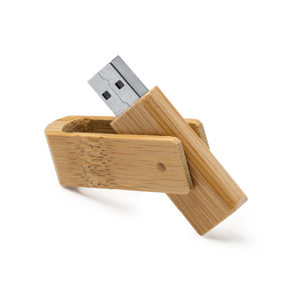 PERCY USB μνήμη 16 GB από φυσικό μπαμπού