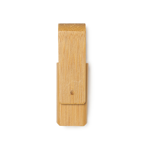 PERCY USB μνήμη 16 GB από φυσικό μπαμπού – όψη 2