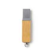 NETIX USB μνήμη 16 GB από μπαμπού – όψη 2