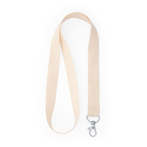 ROOMER lanyard με θήκη κάρτας από βαμβάκι – όψη 2