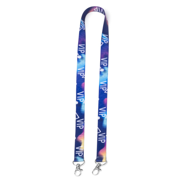SINATRA lanyard με θήκη κάρτας από πολυεστέρα – όψη 2