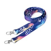 SINATRA lanyard με θήκη κάρτας από πολυεστέρα – όψη 4